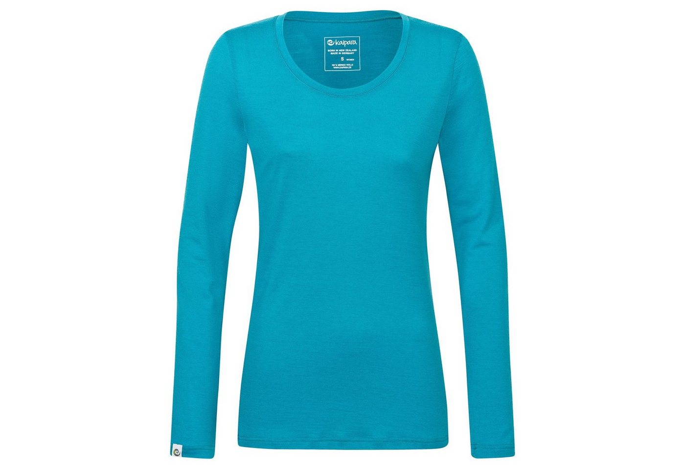 Kaipara - Merino Sportswear Langarmshirt Merino Longsleeve Damen Rundhals Slimfit 150 (1-tlg) aus reiner Merinowolle Made in Germany von Kaipara - Merino Sportswear