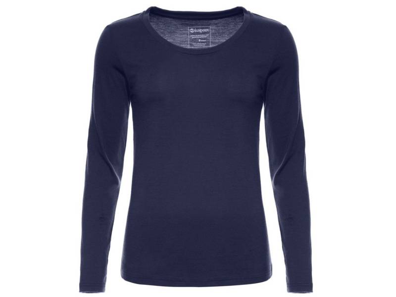 Kaipara - Merino Sportswear Longsleeve Merino Longsleeve Damen weiter Rundhals Regular 200 (1-tlg) aus reiner Merinowolle Made in Germany von Kaipara - Merino Sportswear