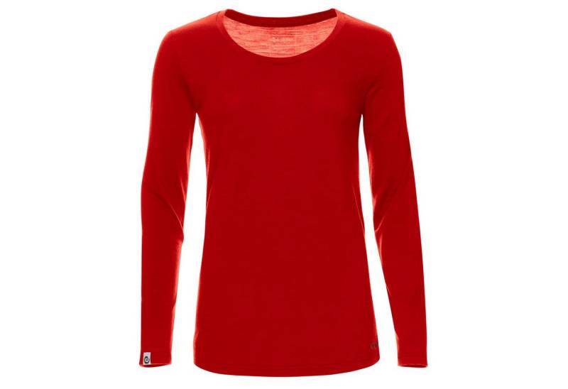 Kaipara - Merino Sportswear Longsleeve Merino Longsleeve Damen weiter Rundhals Regular 200 (1-tlg) aus reiner Merinowolle Made in Germany von Kaipara - Merino Sportswear