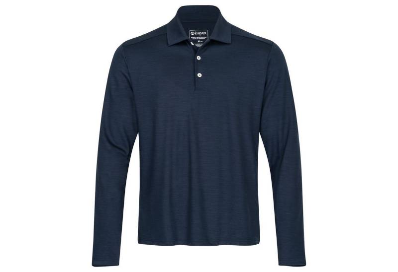 Kaipara - Merino Sportswear Langarm-Poloshirt URBAN LIMITED Merino Poloshirt Herren Langarm Regular 200 (1-tlg) aus reiner Merinowolle Made in Germany von Kaipara - Merino Sportswear