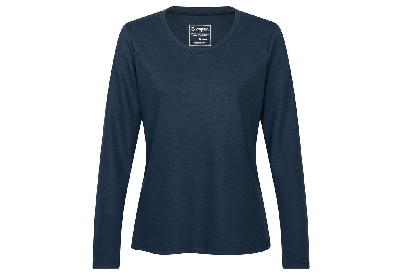 Kaipara - Merino Sportswear Langarmshirt URBAN Merino Longsleeve Damen Regular 270g warm (1-tlg) aus reiner Merinowolle Made in Germany von Kaipara - Merino Sportswear