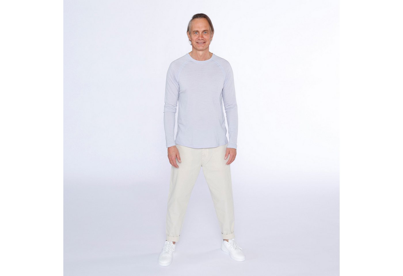 Kaipara - Merino Sportswear Langarmshirt URBAN Merino Longsleeve Herren Regular 150 (1-tlg) aus reiner Merinowolle Made in Germany von Kaipara - Merino Sportswear