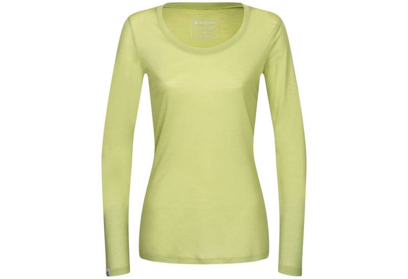 Kaipara - Merino Sportswear Longsleeve Merino Longsleeve Damen Rundhals Slimfit 150 (1-tlg) aus reiner Merinowolle Made in Germany von Kaipara - Merino Sportswear