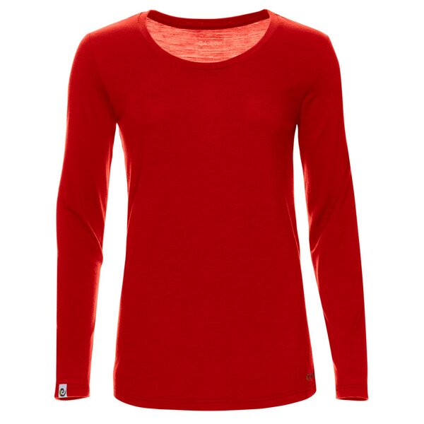 Kaipara - Merino Sportswear Merino Shirt Langarm Regularfit 200 weiter Halsausschnitt Damen von Kaipara - Merino Sportswear