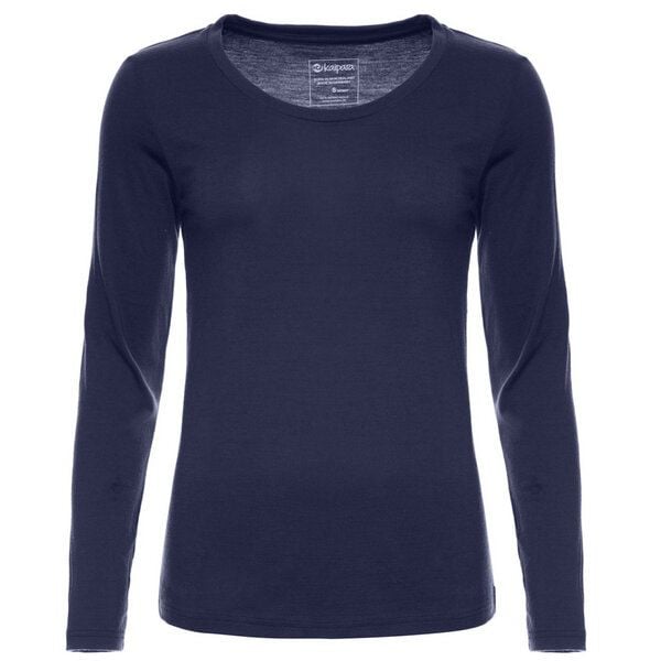 Kaipara - Merino Sportswear Merino Shirt Langarm Regularfit 200 weiter Halsausschnitt Damen von Kaipara - Merino Sportswear