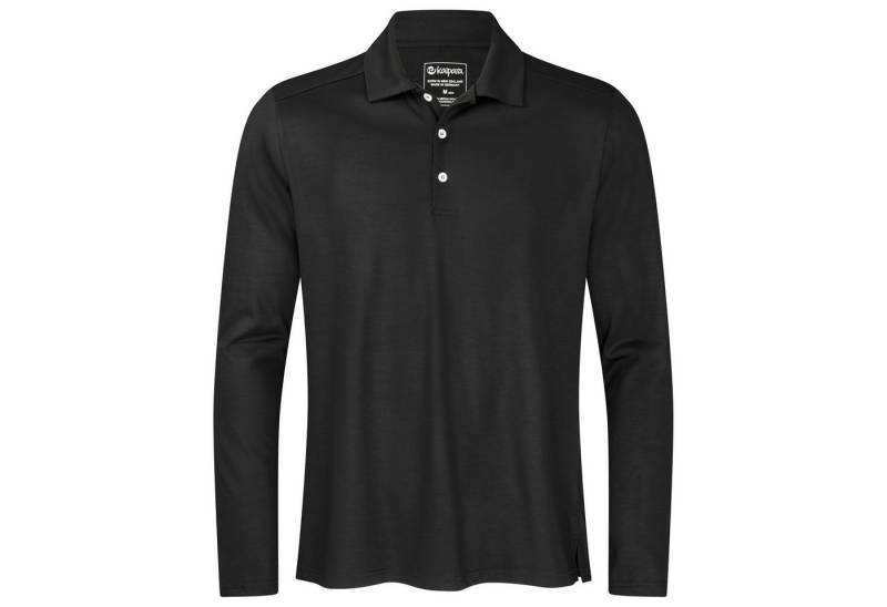 Kaipara - Merino Sportswear Langarm-Poloshirt URBAN LIMITED Merino Poloshirt Herren Langarm Regular 200 (1-tlg) aus reiner Merinowolle Made in Germany von Kaipara - Merino Sportswear