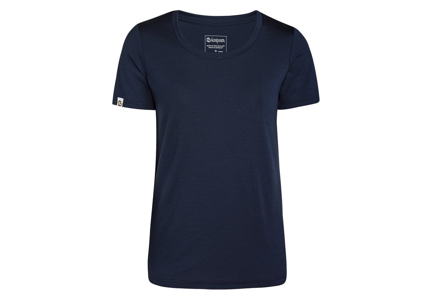 Kaipara - Merino Sportswear Rundhalsshirt Merino Shirt Damen Kurzarm Regularfit 200 (1-tlg) aus reiner Merinowolle Made in Germany von Kaipara - Merino Sportswear