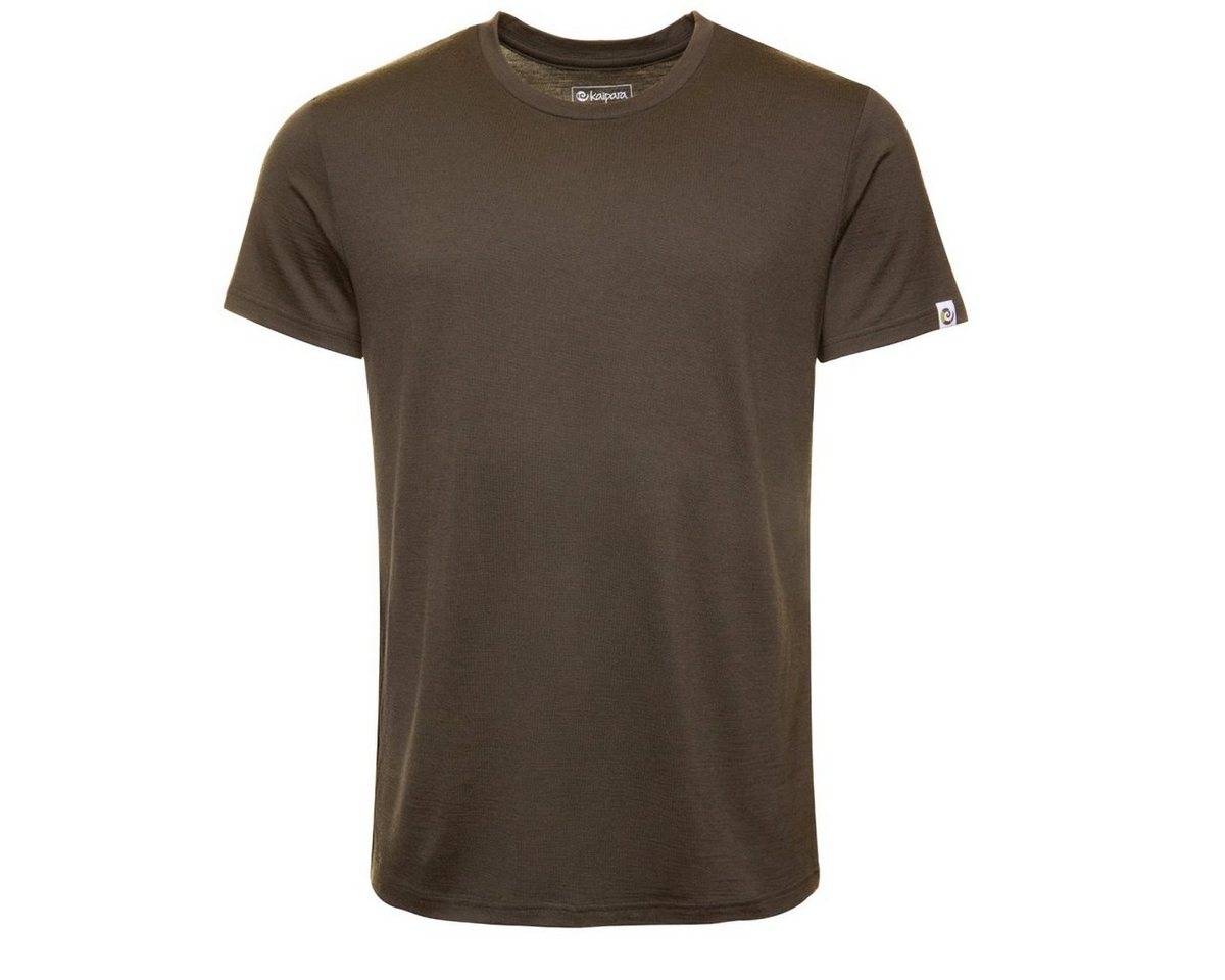 Kaipara - Merino Sportswear Rundhalsshirt Merino Shirt Herren Kurzarm Regularfit 150 (1-tlg) aus reiner Merinowolle Made in Germany von Kaipara - Merino Sportswear