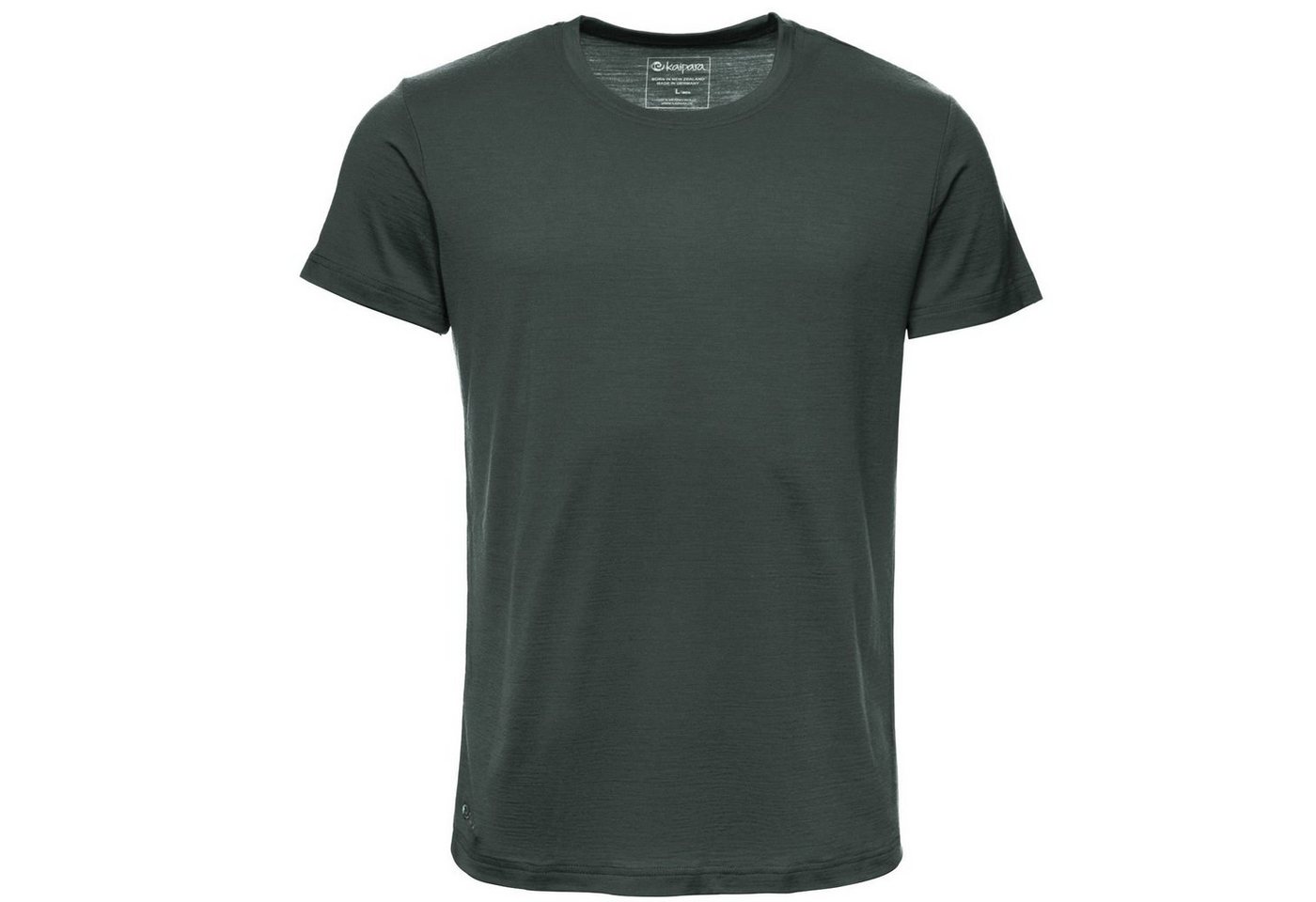 Kaipara - Merino Sportswear Rundhalsshirt Merino Shirt Herren Kurzarm Regularfit 200 (1-tlg) aus reiner Merinowolle Made in Germany von Kaipara - Merino Sportswear