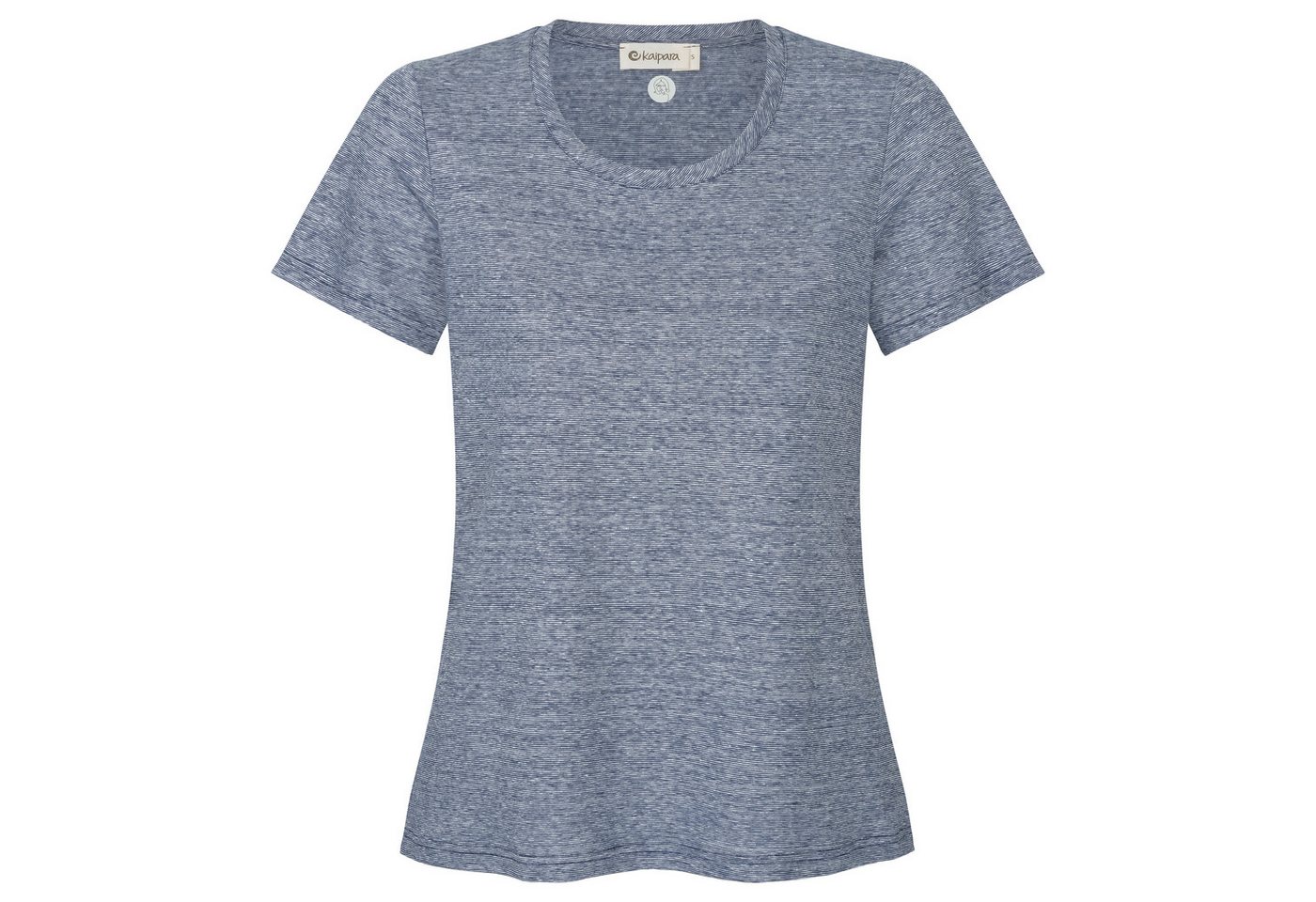 Kaipara - Merino Sportswear Rundhalsshirt URBAN Wolle-Leinen Shirt Damen Kurzarm Regular (1-tlg) aus Merinowolle und Leinen, Made in Germany von Kaipara - Merino Sportswear