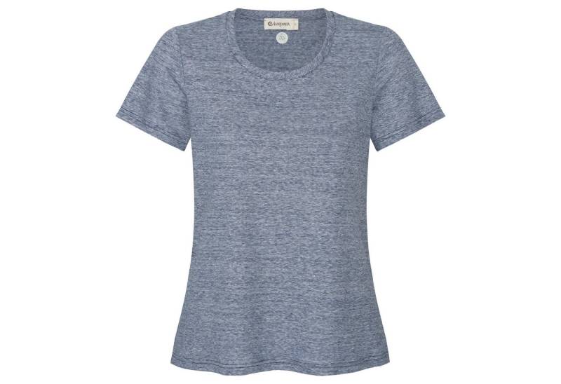 Kaipara - Merino Sportswear Rundhalsshirt URBAN Wolle-Leinen Shirt Damen Kurzarm Regular (1-tlg) aus Merinowolle und Leinen, Made in Germany von Kaipara - Merino Sportswear