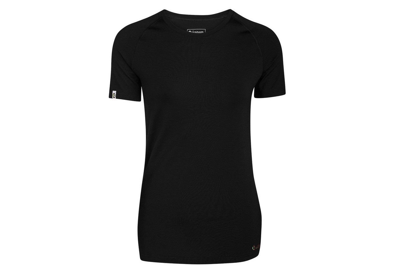 Kaipara - Merino Sportswear Unterhemd Merino Damen-Unterhemd Kurzarm Slimfit Raglan 150g light (1-St) aus reiner Merinowolle Made in Germany von Kaipara - Merino Sportswear