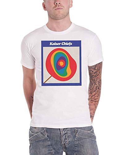Kaiser Chiefs T Shirt Lollipop Band Logo Nue offiziell Herren Weiß L Kaiser Chiefs T Shirt Lollipop Band Logo Nue offiziell Herren Weiß L von Kaiser Chiefs