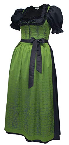 Kaiser Franz Josef Dirndl Balkonett Kleid Trachtenkleid Mieder Dirndlkleid mit Froschgoscherl-Borte hellgrün grün Designerkleid Lurex Fest Ballkleid Festtagstracht Made in Austria, Größe:42 Kaiser Franz Josef Dirndl Balkonett Kleid Trachtenkleid Mieder Dirndlkleid mit Froschgoscherl-Borte hellgrün grün Designerkleid Lurex Fest Ballkleid Festtagstracht Made in Austria, Größe:42 von Kaiser Franz Josef