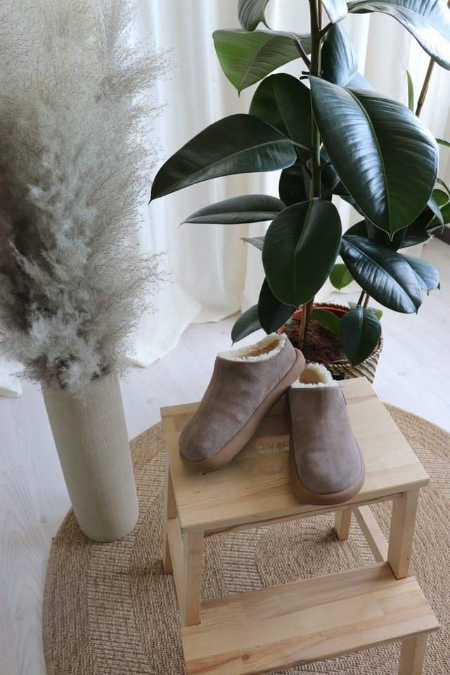 Kaiser Lammfell Pantolette Lina Hausschuh von Kaiser