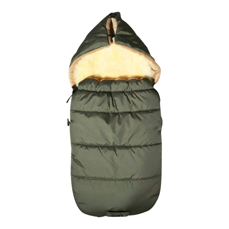 Kaiser Lammfellfußsack SHEEP khaki von Kaiser