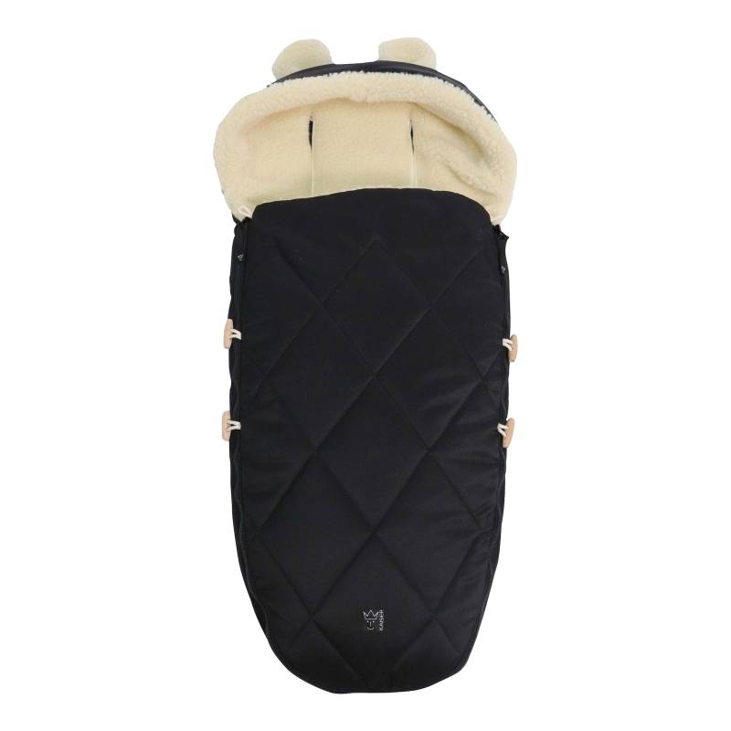 Kaiser Winterfußsack XL EARS WOOL schwarz von Kaiser