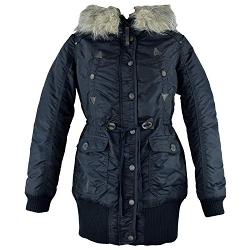 Kaiser24 Damen Winter Jacke Parka Trenchcoat (S (38), Parka Anthrazit) von Kaiser24