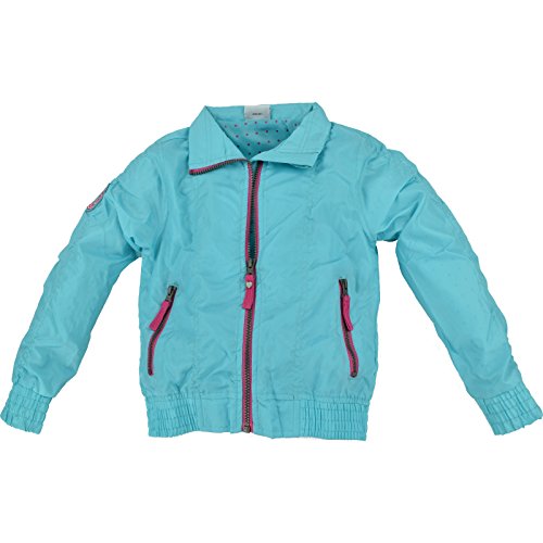 kaiser24 Atmungsaktive Regenjacke für Kinder, Winddicht und schmutzabweisend (134/140, türkis) von kaiser24