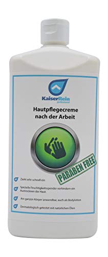 KaiserRein Hautpflegecreme nach der Arbeit 1L Männer und Frauen Spender geeignet rissige Hände von KaiserRein professional