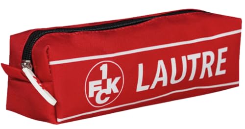 1. FC Kaiserslautern 1. FCK Federtasche Faulenzer Mäppchen Schlampermäppchen Federmäppchen Schuletui (Rot) von Kaiserslautern FCK