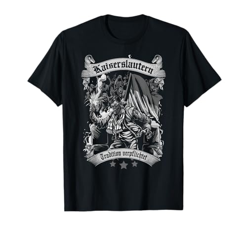 Kaiserslautern Fanartikel - T-Shirt - Herren - Schwarz - S - Kurzarm - Klassische Passform - Polyester 100% - Stadt - Liebe - Distinktes Design und farbabhängige Stoffzusammensetzung Kaiserslautern Fanartikel - T-Shirt - Herren - Schwarz - S - Kurzarm - Klassische Passform - Polyester 100% - Stadt - Liebe - Distinktes Design und farbabhängige Stoffzusammensetzung von Kaiserslautern Fanartikel