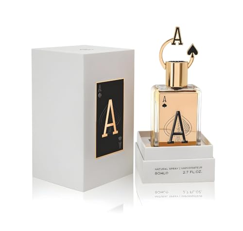 Ace Eau de Parfum 80ml Fragrance World - Unisex Parfum mit Zitrusduft, Eleganter Duft für Männer und Frauen für jeden Anlass mit Kajal von Kajal