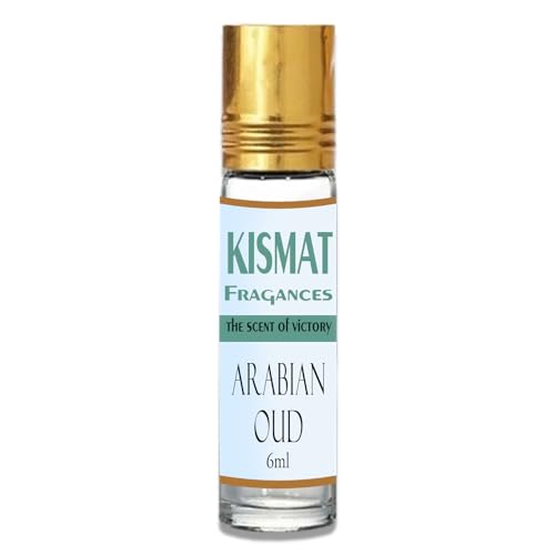 Kismat-Duftöl, alkoholfreies Parfümöl für Männer und Frauen, sowohl für den täglichen Gebrauch als auch für besondere Anlässe geeignet, 6 ml. (Arabian OUD) von Kajal