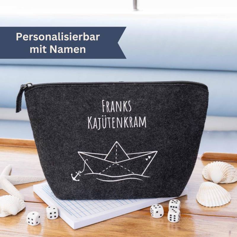 Personalisierte Filztasche Kajütenkram Für Bootsfahrer Bootsbesitzer Maritim Personalisierte Filztasche Kajütenkram Für Bootsfahrer Bootsbesitzer Maritim von Kajuetenkram