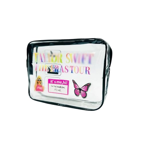 Kulturbeutel, transparent, TSA-zugelassen, Reisezubehör, Quartgröße, wasserabweisend, Make-up-Tasche für Damen, PVC-Kosmetiktasche für Flughafen, Fluggesellschaften, Schwarz, Urlaub Kulturbeutel, transparent, TSA-zugelassen, Reisezubehör, Quartgröße, wasserabweisend, Make-up-Tasche für Damen, PVC-Kosmetiktasche für Flughafen, Fluggesellschaften, Schwarz, Urlaub von Kakbpe