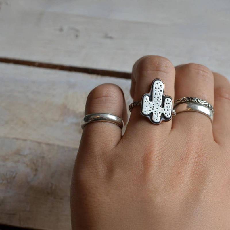 Kaktus Blume Ring, 925 Sterling Silber, Pflanze Liebhaber Handgemachte Ring Begabte, Geschenk, Wählen Sie Ihre Ringgröße, Personalisierte Bff Kaktus Blume Ring, 925 Sterling Silber, Pflanze Liebhaber Handgemachte Ring Begabte, Geschenk, Wählen Sie Ihre Ringgröße, Personalisierte Bff von KalahJewellery