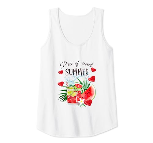 Damen Wassermelonen-Design Tank Top von KaleaMana