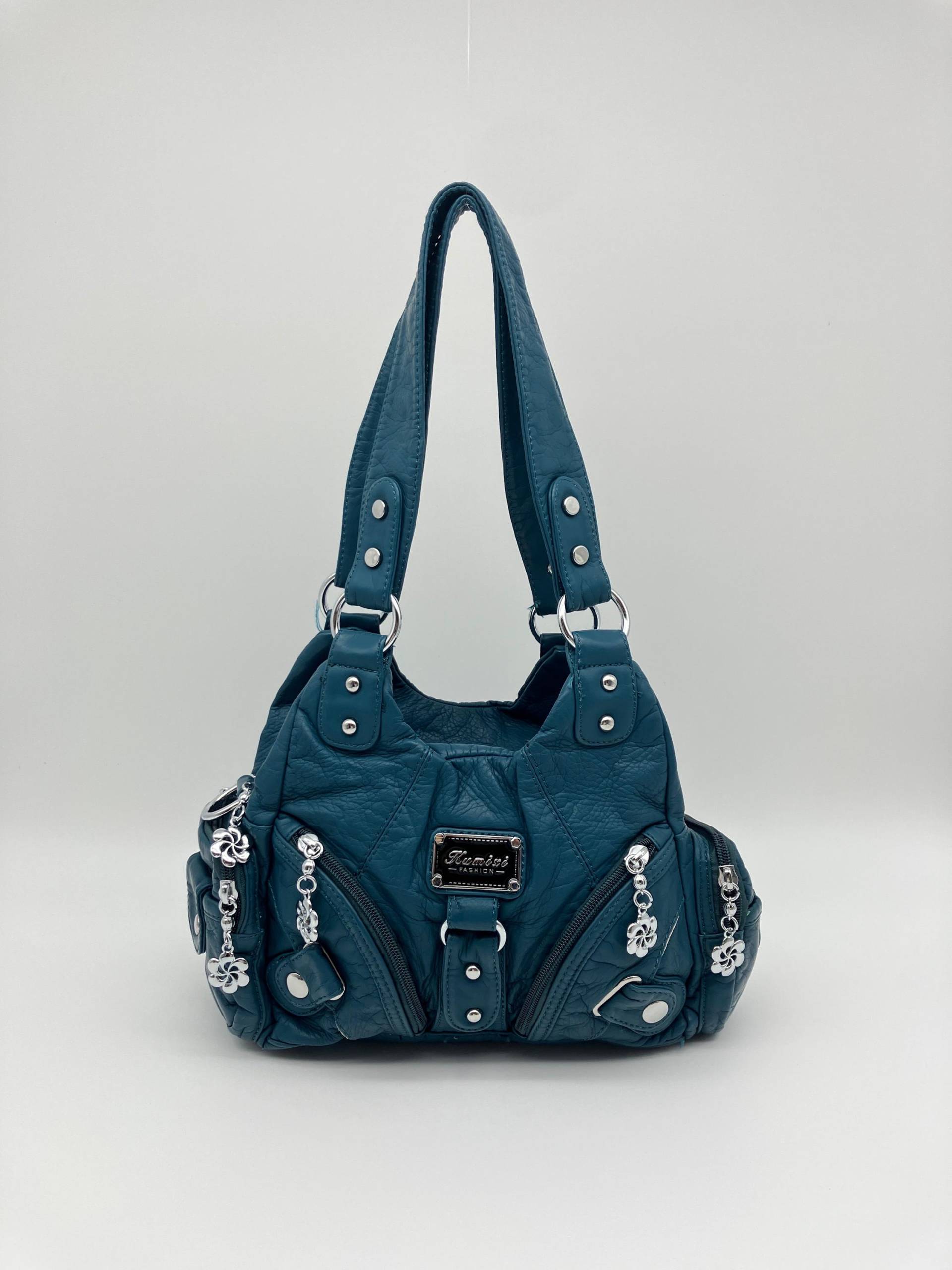 Handtasche Hobo Bag - Y2K-style Vintage-styletürkise Vintage-style Zoe von Kalegant