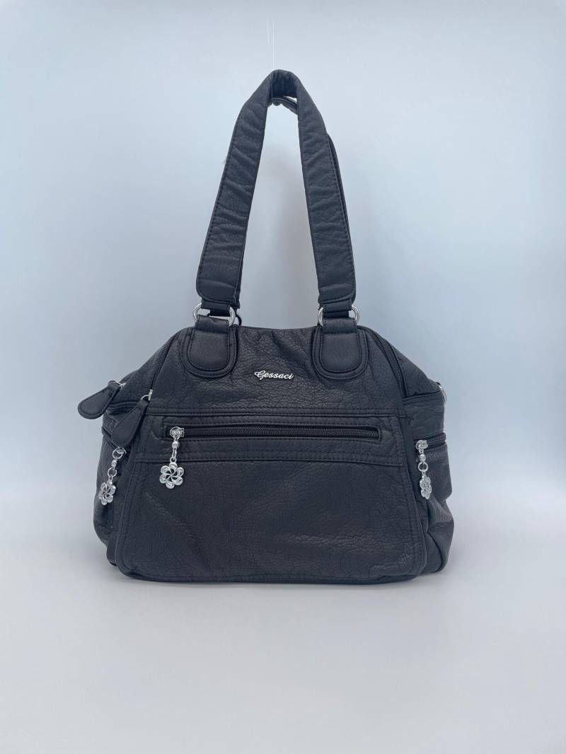 Handtasche Im Y2K-Vintage-stil Mit Abnehmbaren Schultergurt Tasche - Gessaci Juliette Schwarz Handtasche Im Y2K-Vintage-stil Mit Abnehmbaren Schultergurt Tasche - Gessaci Juliette Schwarz von Kalegant