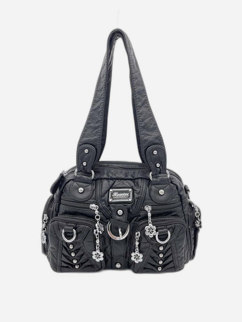 Handtasche Im Y2K-Vintage-stil Mit Abnehmbaren Schultergurt Tasche - Kumixi Marcella Handtasche Im Y2K-Vintage-stil Mit Abnehmbaren Schultergurt Tasche - Kumixi Marcella von Kalegant