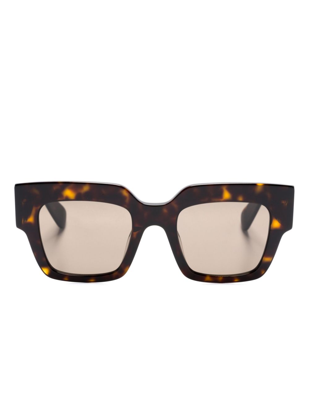 Kaleos Eckige Simone 3 Sonnenbrille im Oversized-Look - Braun von Kaleos