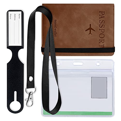 Kalevel Reisepasshülle, RFID-blockierend, Reisebrieftasche, Leder, Reisebrieftasche, Organizer, Zubehör mit Kartenfächern, Set für Herren, Braun, Medium, Casual Kalevel Reisepasshülle, RFID-blockierend, Reisebrieftasche, Leder, Reisebrieftasche, Organizer, Zubehör mit Kartenfächern, Set für Herren, Braun, Medium, Casual von Kalevel