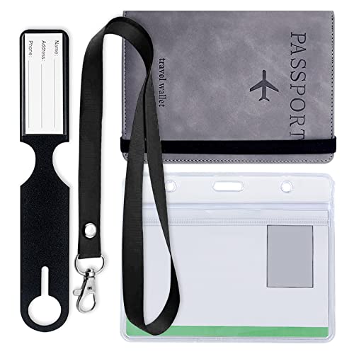 Kalevel Reisepasshülle, RFID-blockierend, Reisebrieftasche, Leder, Reisebrieftasche, Organizer, Zubehör mit Kartenfächern, Set für Herren, GRAU, Medium, fein Kalevel Reisepasshülle, RFID-blockierend, Reisebrieftasche, Leder, Reisebrieftasche, Organizer, Zubehör mit Kartenfächern, Set für Herren, GRAU, Medium, fein von Kalevel