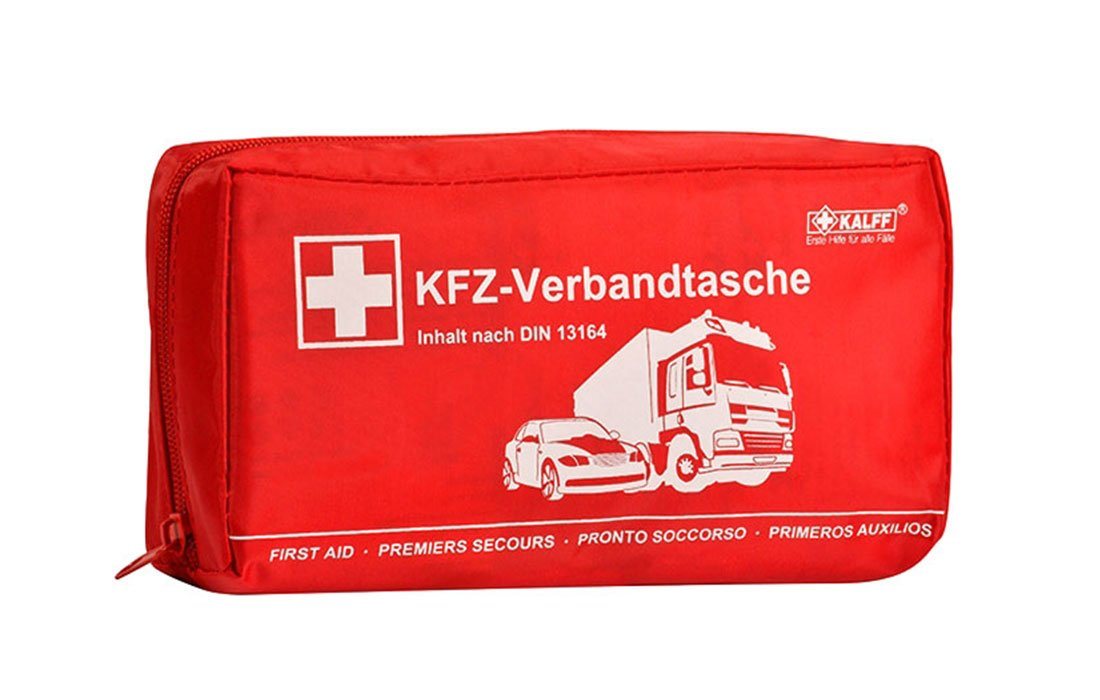 Kalff Erste-Hilfe-Set KFZ-Verbandtasche "standard" rot von Kalff