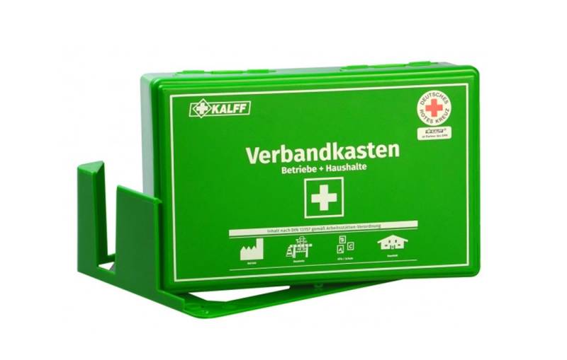 Kalff KFZ-Verbandkasten KFZ-Betriebsverbandkasten klein-Grün, (1 St) von Kalff