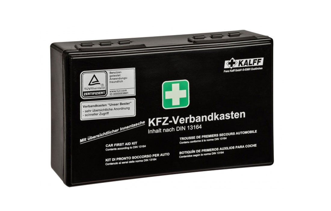 Kalff KFZ-Verbandkasten KFZ-Verbandkasten “unser bester” TÜV, (1 St) von Kalff