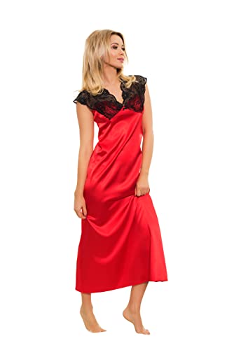 Kalimo Women's Mactan Nightgown, Rot, S von Kalimo