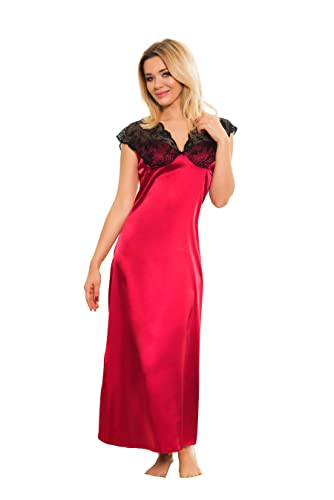 Kalimo Women's Mactan Nightgown, Burgunderfarben, M von Kalimo