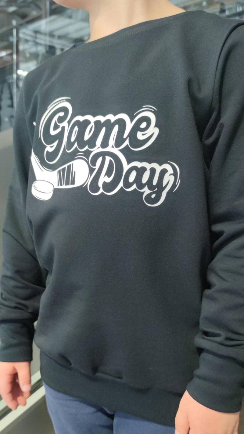 Baby Kinder Pullover - Gameday Handgemachter Eishockey in Verschiedenen Größen von KaliundPepeDesign