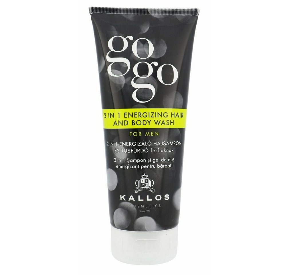 Kallos Cosmetics Duschgel Gogo 2 In 1 Energizing Haar und Körper waschen von Kallos Cosmetics