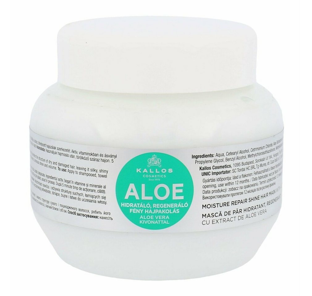 Kallos Cosmetics Haarkur Aloe Vera 275ml von Kallos Cosmetics