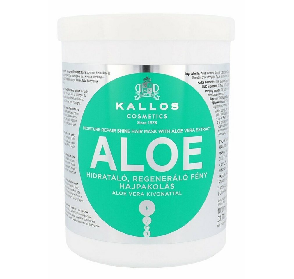 Kallos Cosmetics Haarkur Kallos Aloe Haar Maske 1000ml von Kallos Cosmetics
