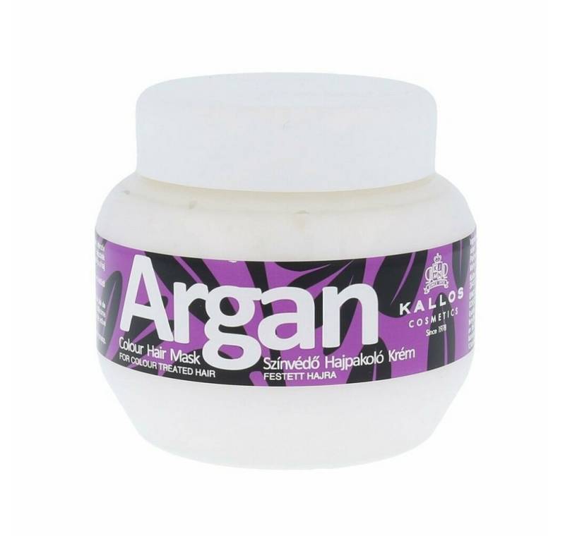 Kallos Cosmetics Haarkur Kallos Argan Farbe Haarmaske 275ml von Kallos Cosmetics