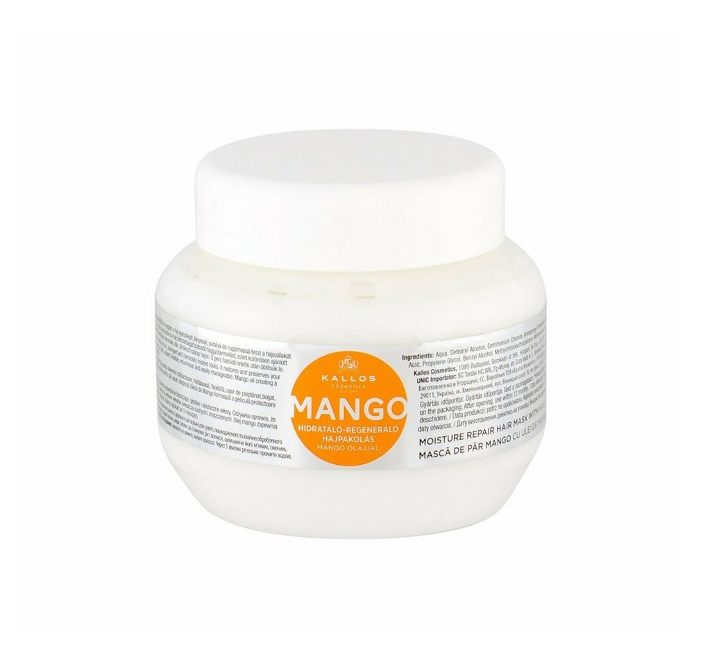 Kallos Cosmetics Haarkur Kallos Mango-Haar-Maske 275ml von Kallos Cosmetics