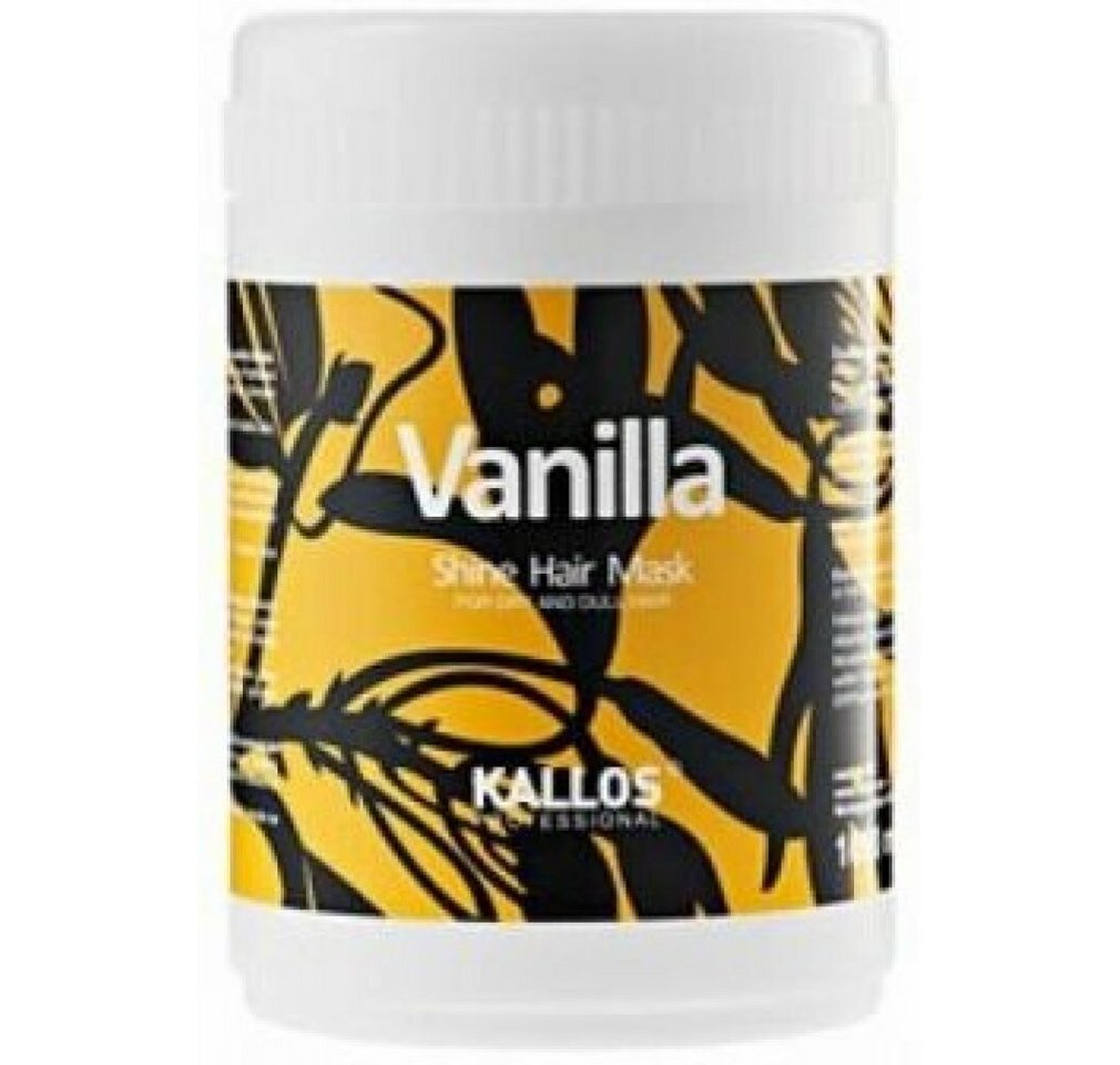 Kallos Cosmetics Haarkur Kallos Vanille-Glanz-Haarmaske 1000ml von Kallos Cosmetics